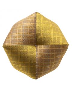 Nishijin Silk Zabuton Cushion (Yamabuki Golden-yellow)